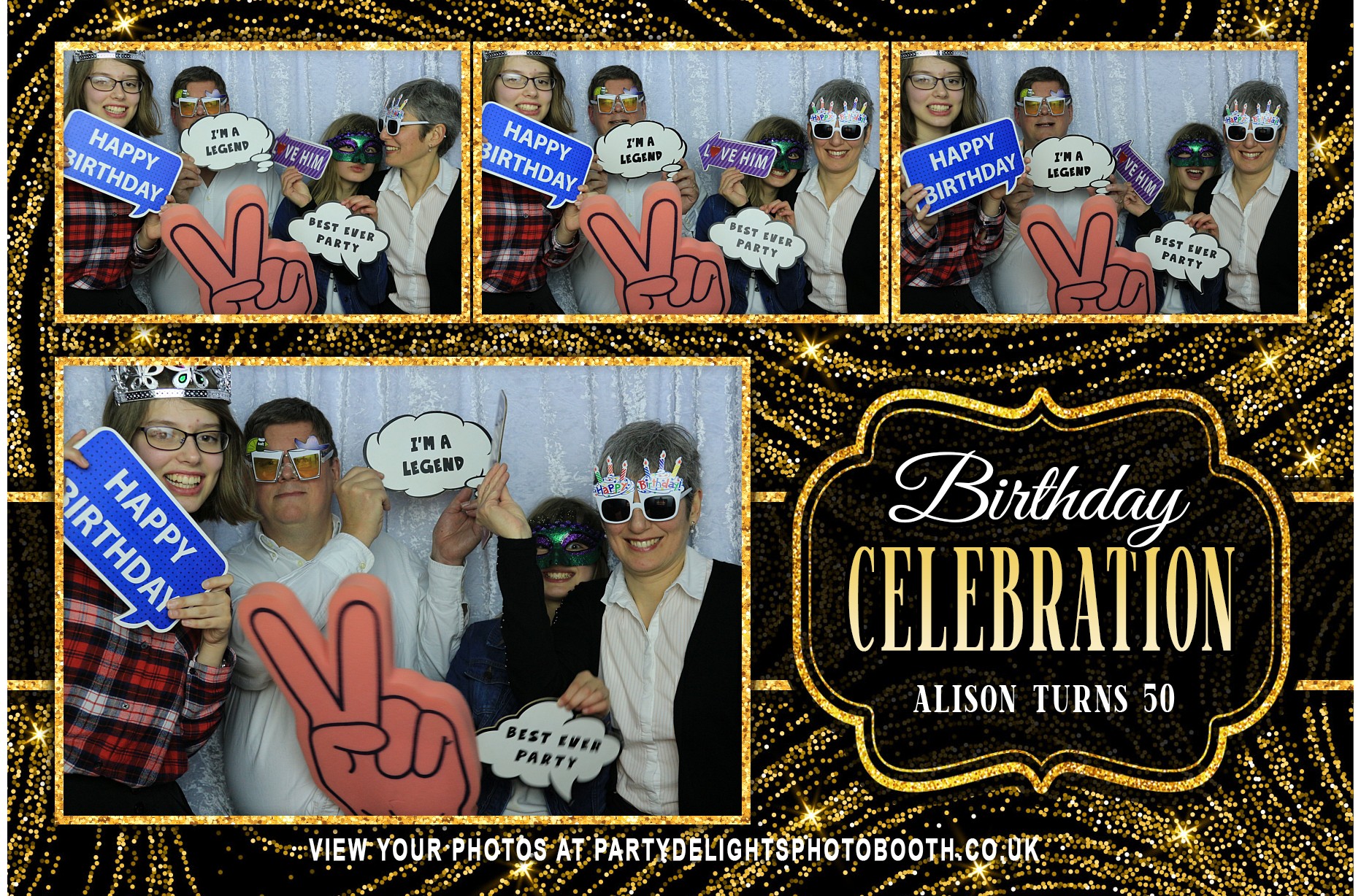 Ali’s 50th Birthday - Prints | View more photos from the event at gallery.partydelightsphotobooth.co.uk/u/PartyDelightsPhotoBooth/Ali’s-50th-Birthday-Prints